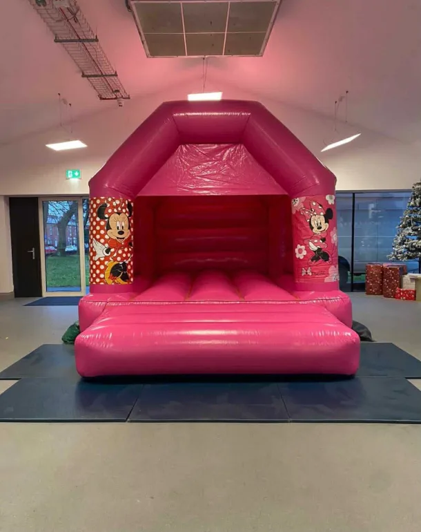 Minnie Mouse Pink Bouncy Castle
