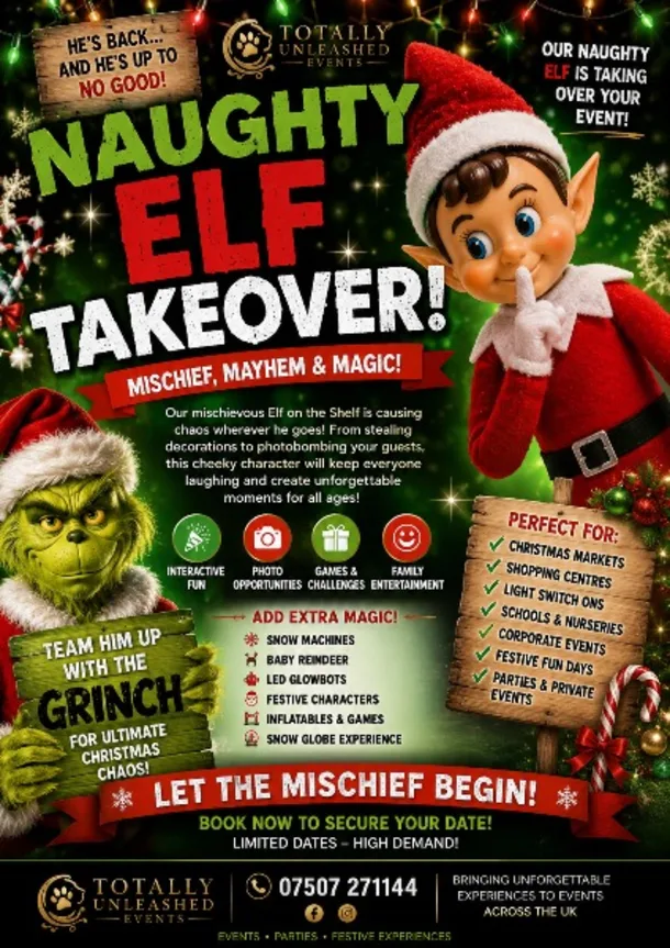Naughty Elf Takeover