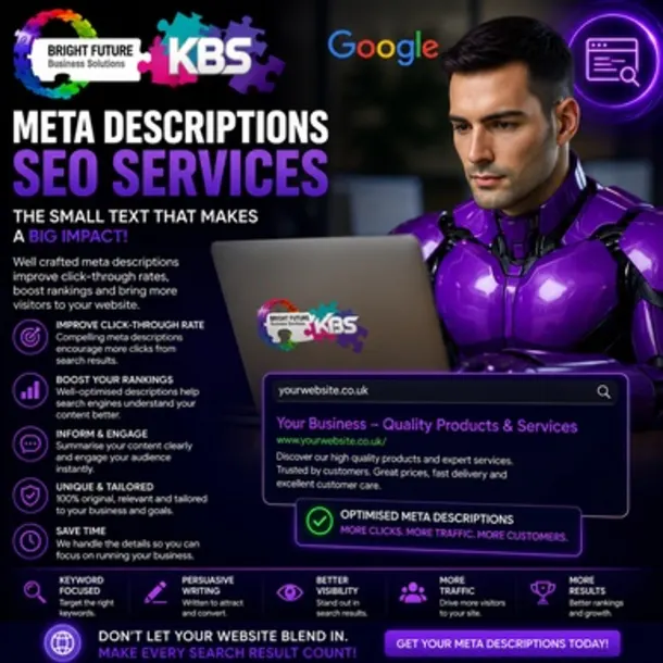 Meta Descriptions - Seo Services