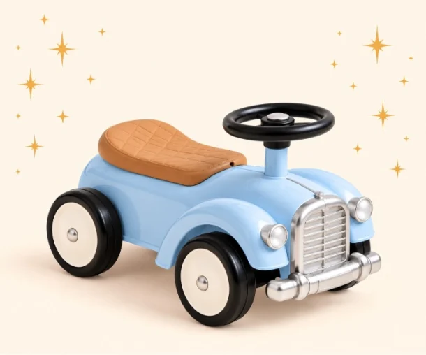 Ride On Car - Vintage Baby Blue