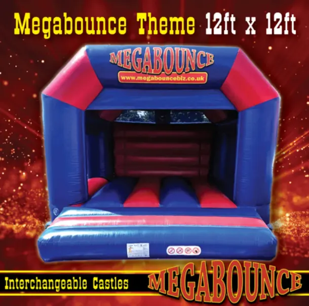 12ft X 12ft Megabounce Interchangeable Bouncy Castle
