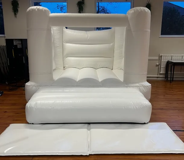 White Bouncy Castle