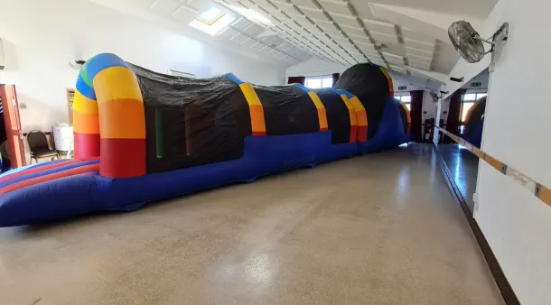 Rainbow Obstacle Course