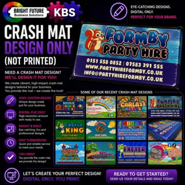 Crash Mat Design Only - Not Printed