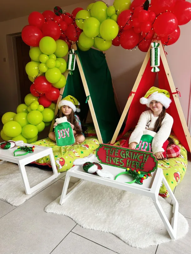 Sleepover Christmas Tents