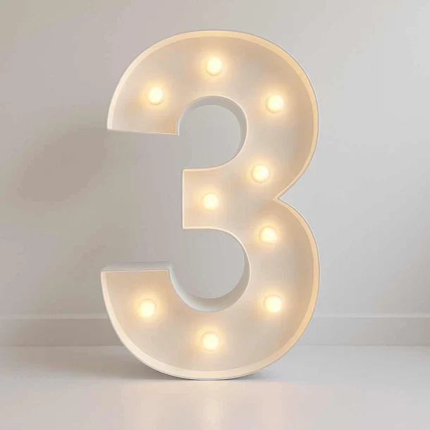 Led Number 3