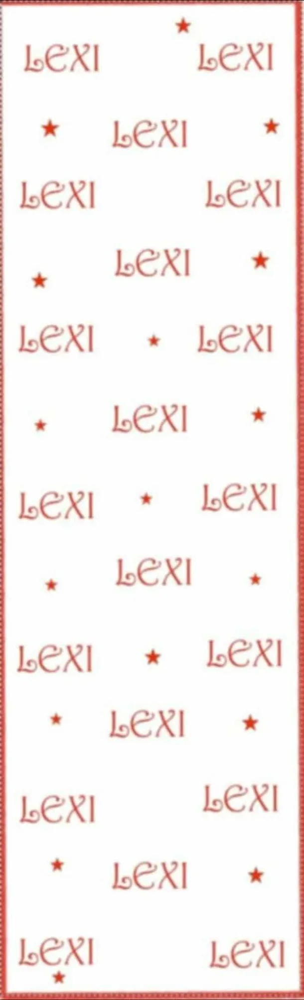 Personalised Wrapping Paper