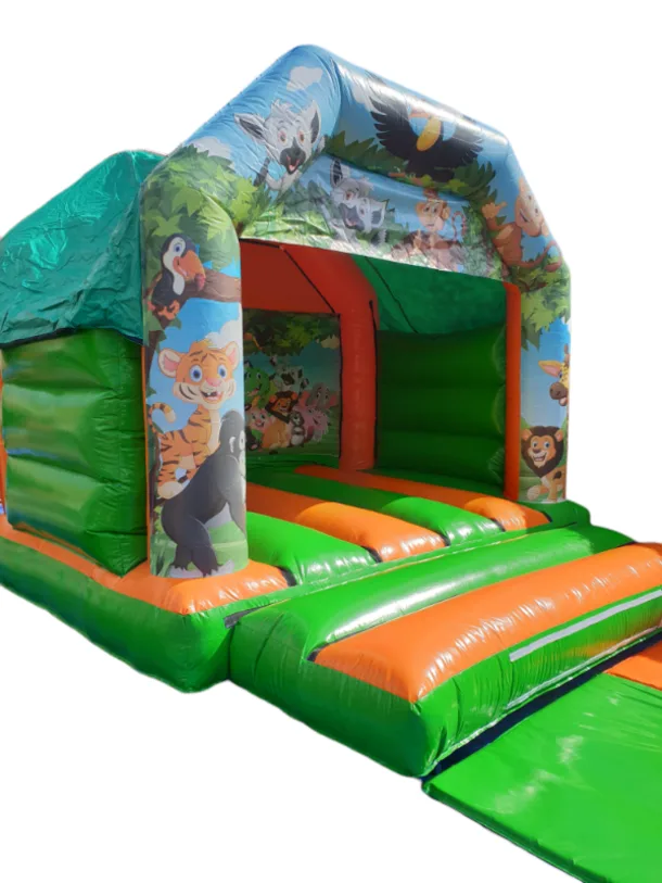 Jungle Bouncy Castle 12x12ft