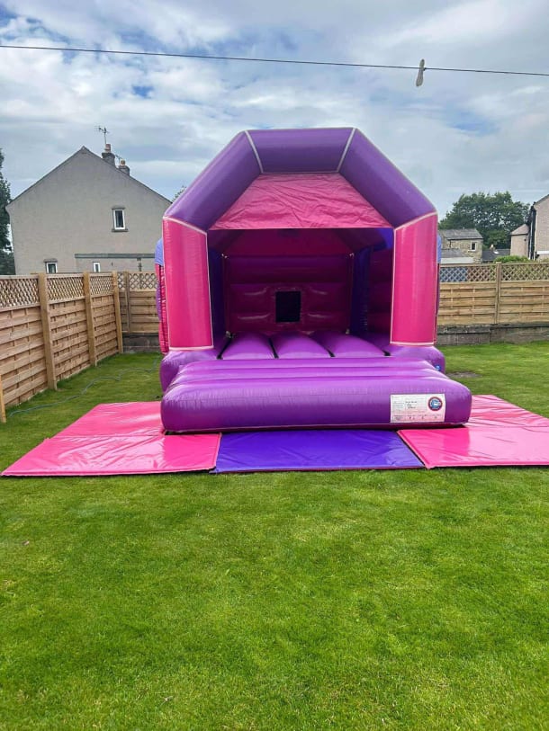 11ft X 15ft Pink And Purple Castle