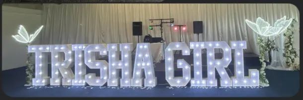 Led Name Display Hire