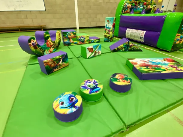 Dinosaur Soft Play With Ball Pond