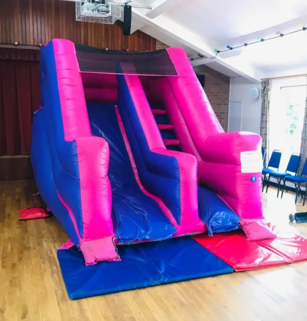 6ft Pink And Purple Platform Slide