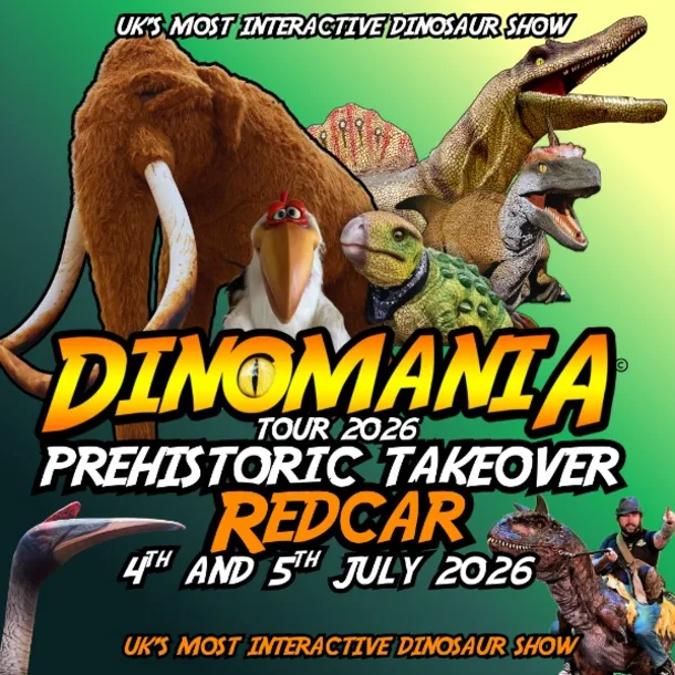 Dinomania Prehistoric Takeover Redcar