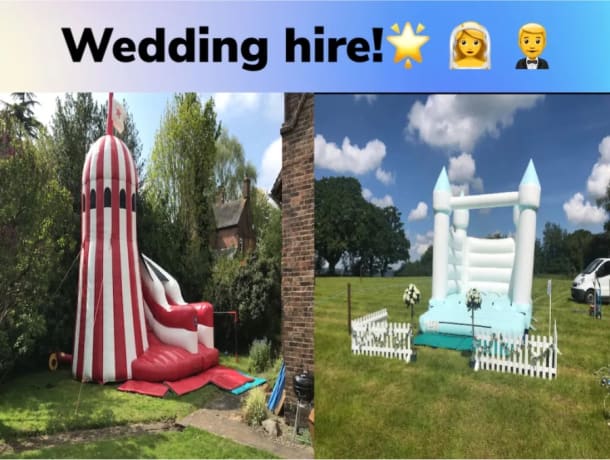 15ft X 11ft Wedding Bouncy Castle