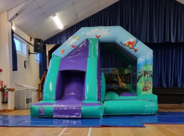 Jungle Theme Front Slide Combo 12ft X 15ft