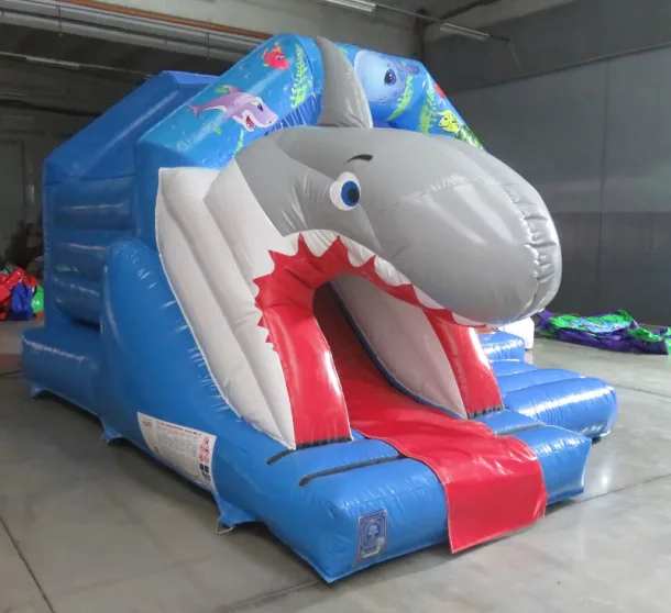 3d Shark Front Slide Combo Hire Liverpool