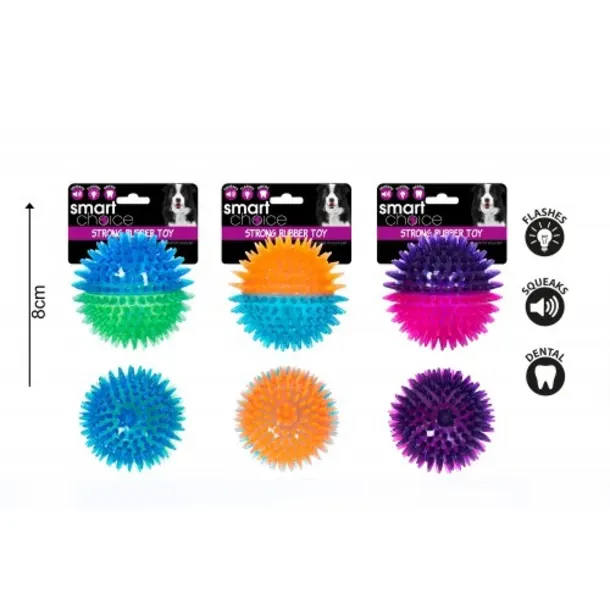 Smart Choice Spikey Rubber Ball