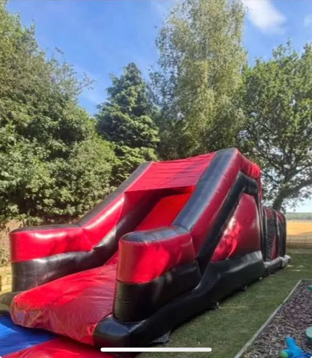 32ft Red And Black Obstacle Course