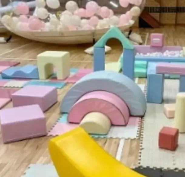 10 Pastel Soft Play Shapes