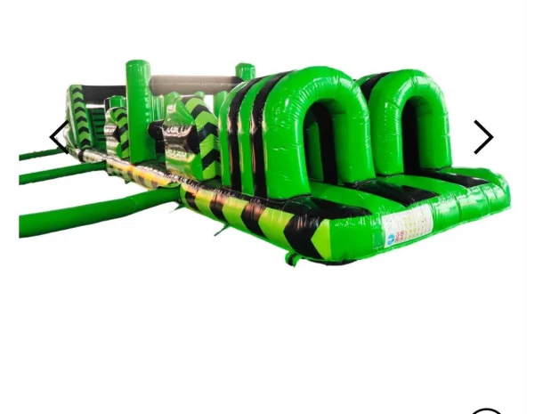 65ft Assault Course - Black And Green