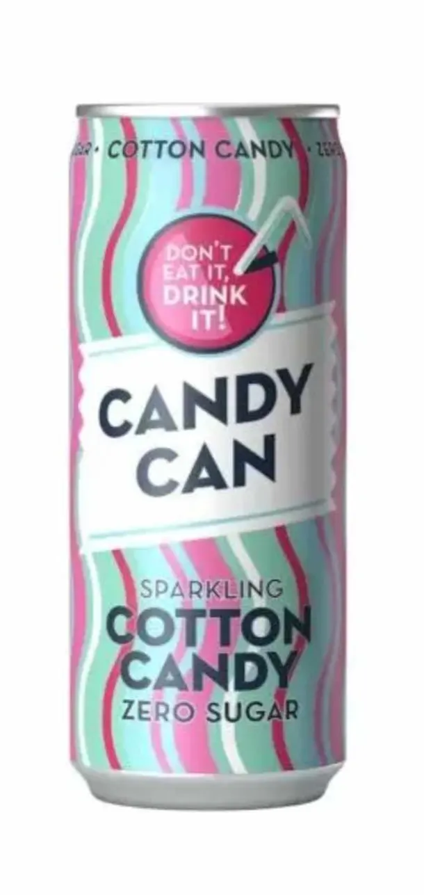 Candy Can Sparkling Cotton Candy Zero Sugar Can 330ml