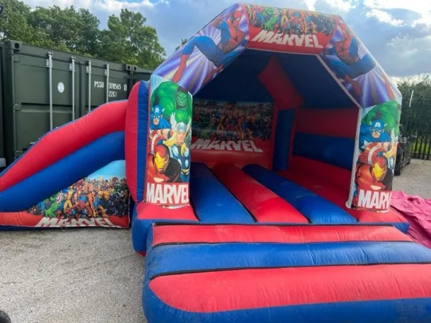 Marvel Castle With Slide