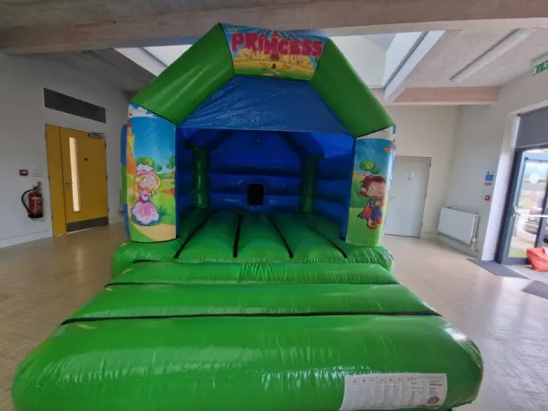 Green Princess Bouncy Castle