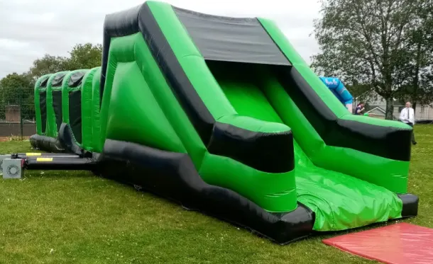 42ft Green Black High Energy Assault Course