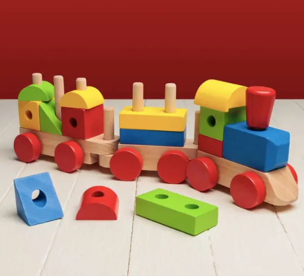 Wooden Stack N Sounds Train