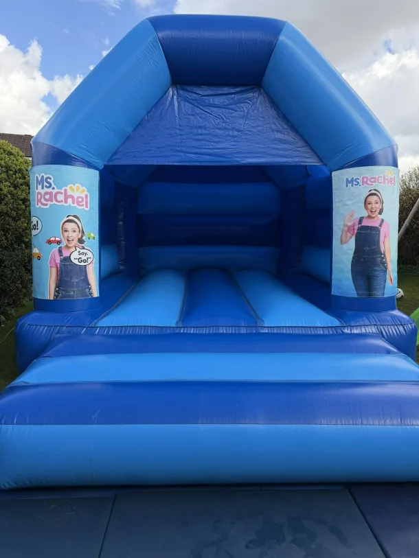 Ms Rachel Blue Bouncy Castle