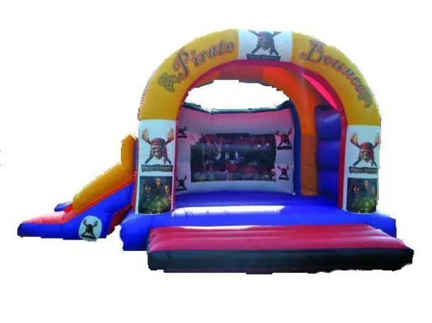 15ft X 21ft Pirates Of The Caribbean Slide Castle