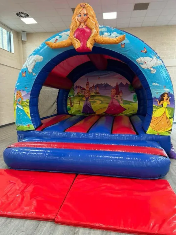 3d Princess - 15 X 15 Curved Bouncer