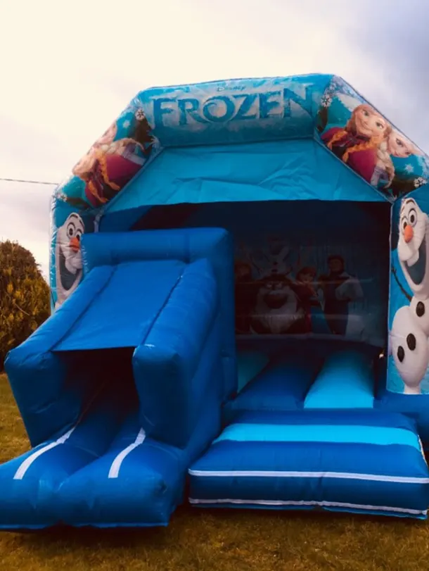 Frozen Bouncy Castle Combi