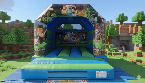 Minecraft Bouncy Castle