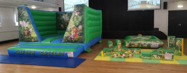 Jungle Soft Play Ultimate And Bouncy Castle