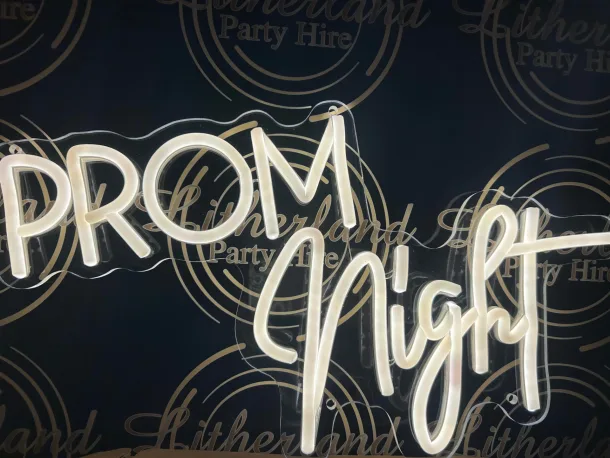 Prom Night Neon Sign