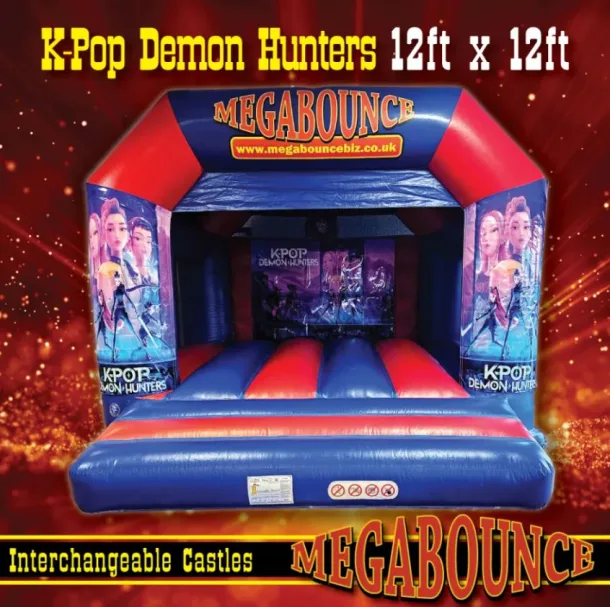12ft X 12ft Bluey Interchangeable Bouncy Castle