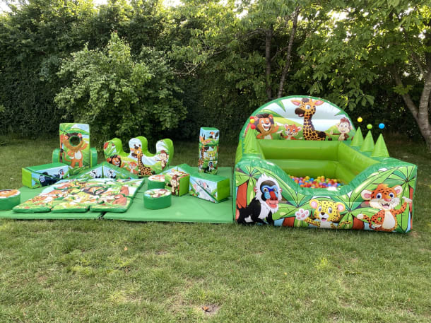 Jungle Sensory Soft Play - 27 Piece