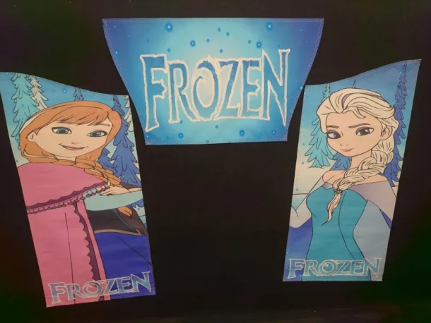 Frozen Version 2 Velcro Artwork