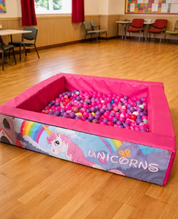 Unicorn Ball Pool Hire   5ft X 5ft
