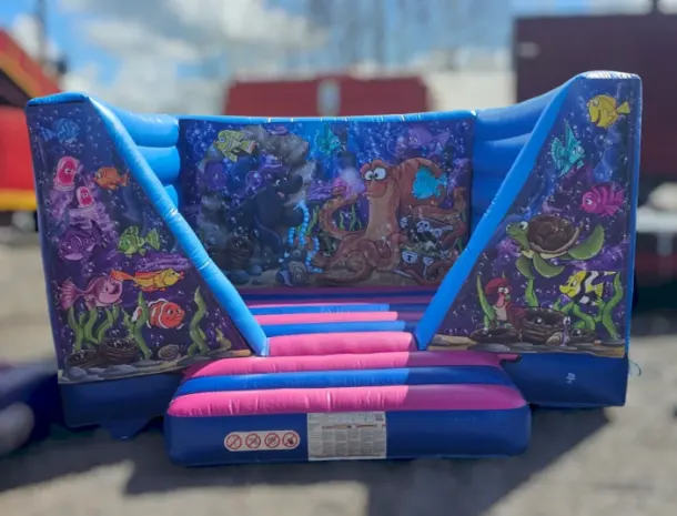 12ft X 12ft Low Height Underwater Bouncy Castle