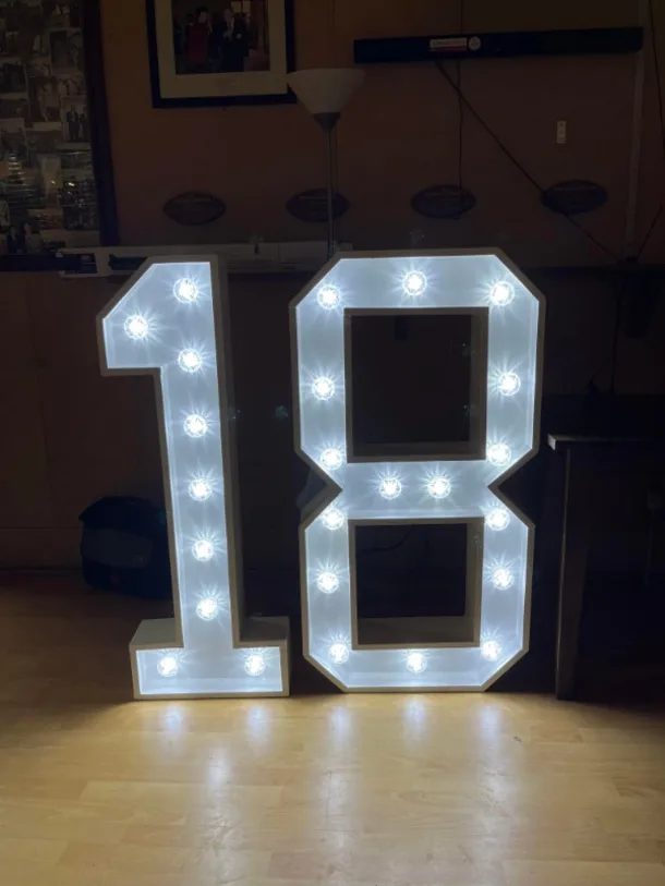 Led Number - 18
