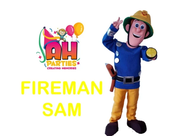 Fireman Sam Mascot