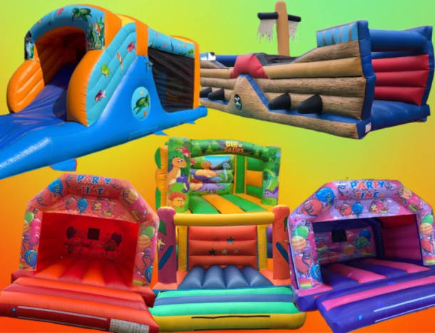 Obstacle Course  Kids Bouncy Castle