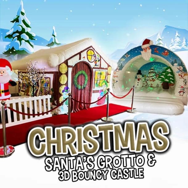Santas Grotto  3d Christmas Castle