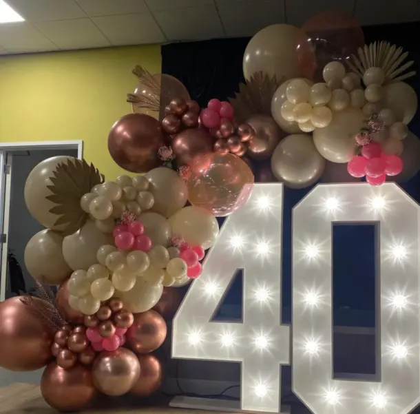 40 With Balloons