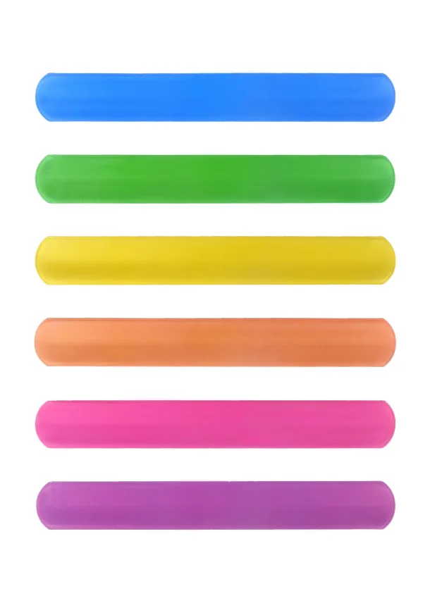 Neon Snap Bracelets In 6 Assorted Colours - Pack Of 120