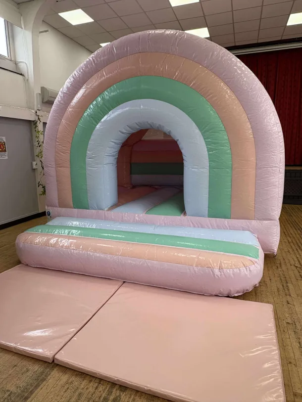 Pastel Castle And Soft Play