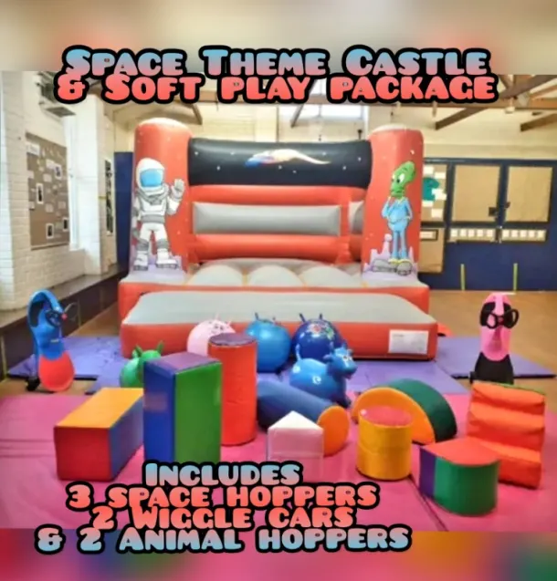 Soft Play Package Choice Of Space Or Lets Party Castle