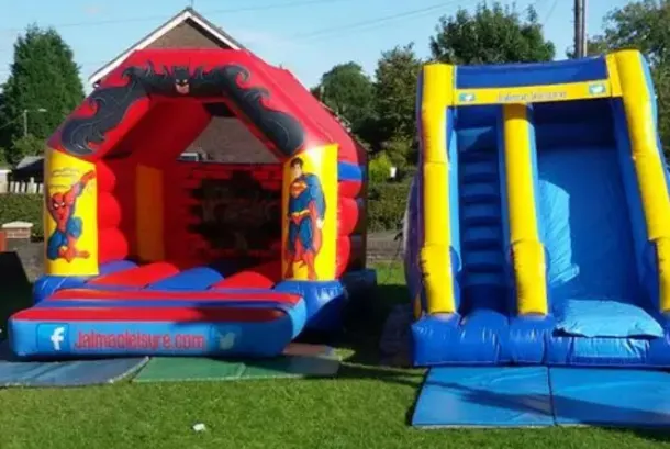 Castle 12 X 14 Feet And  Slide  Package Various Themes